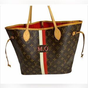🅰️uth Louis Vuitton Mono Neverful MM